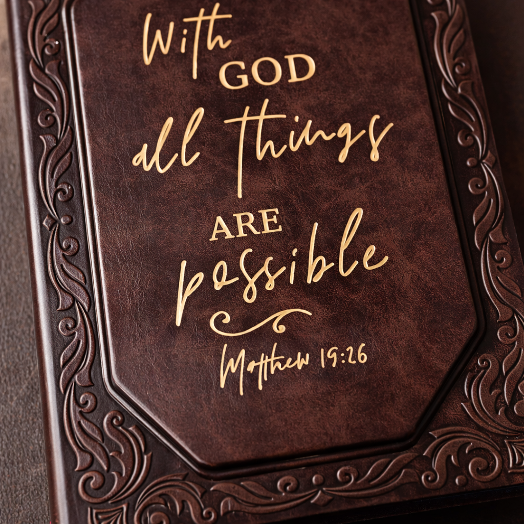 Devotion With Scripture Christian Prayer Journal for Daily Devotion and Bible Study