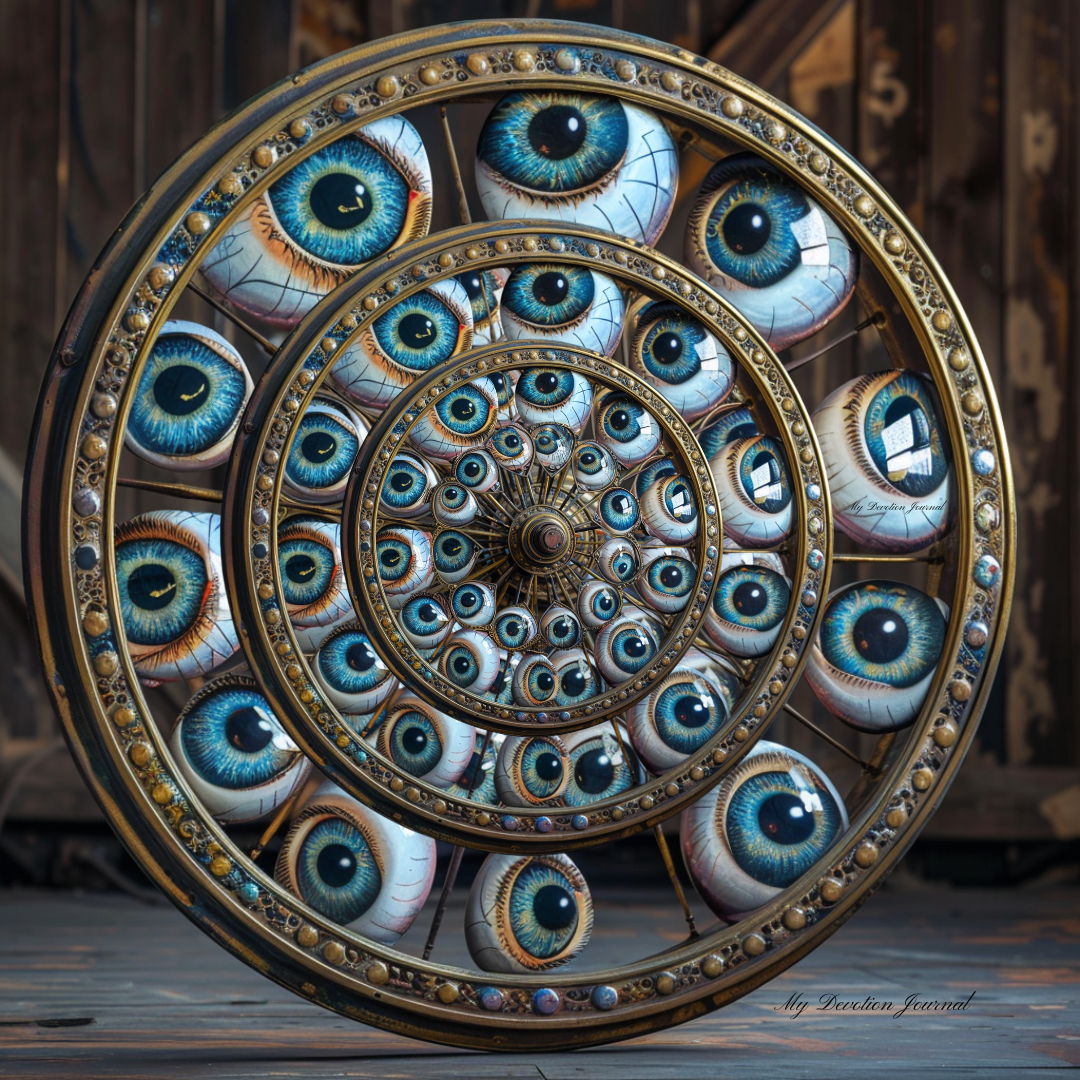 Ezekiel - Wheels within wheels with rims full of eyes