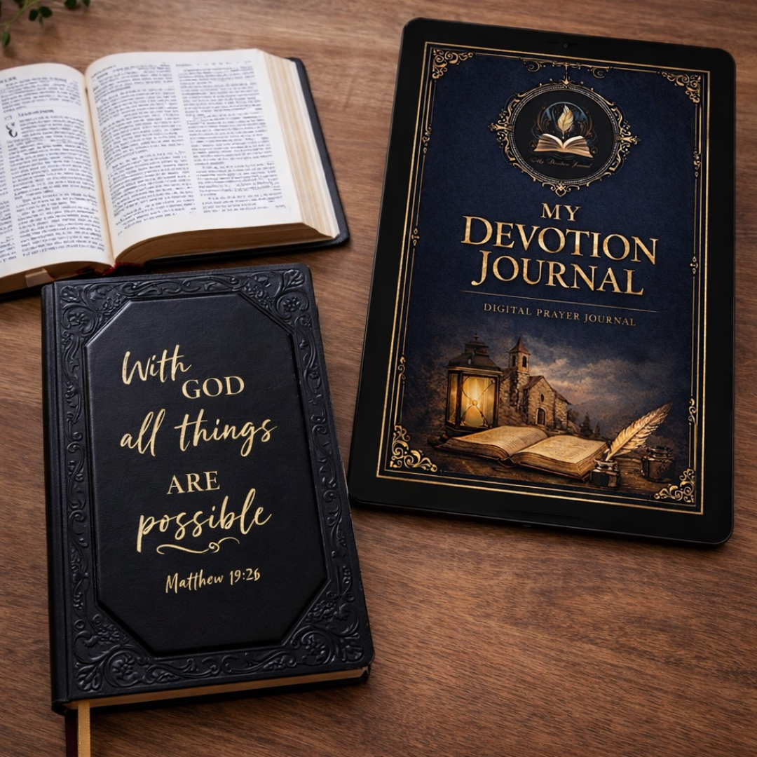 Structured Devotion Best Prayer Journal for Daily Devotion and Bible Study